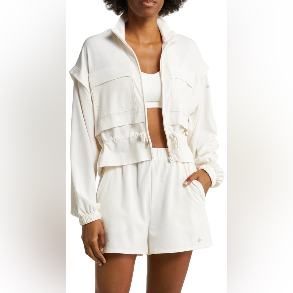 ALO Yoga Cream Jacket